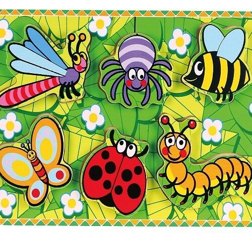 3D Böcekler Puzzle