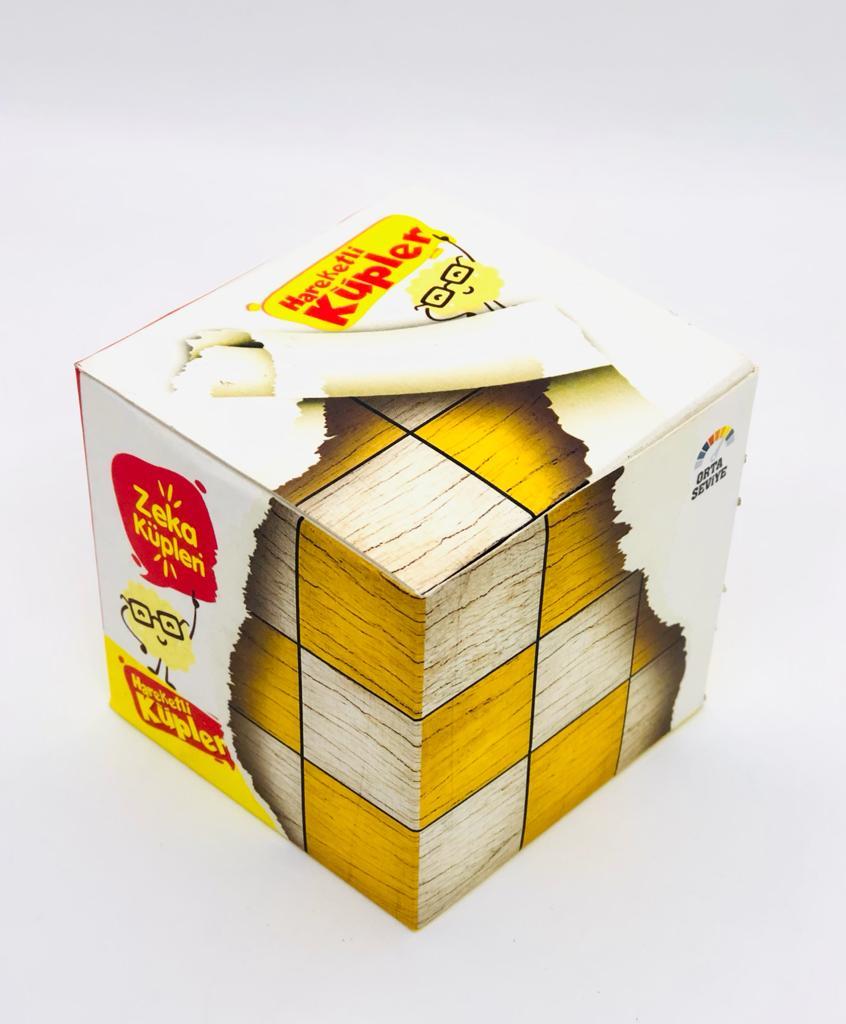 ahsap-hareketli-kupler-sari-1.jpg Ahşap Hareketli Küpler Sarı - Görsel 1