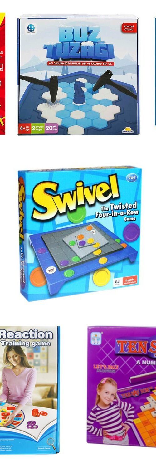 Akıl ve Zeka Oyunlar Okul Öncesi Seti (8-OYUN)