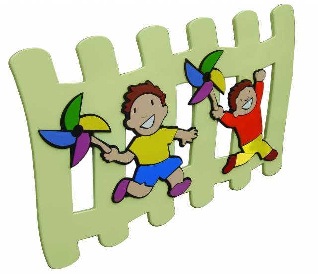 cocuk-figurlu-ahsap-cit-1.jpg Çocuk Figürlü Ahşap Çit - Görsel 1