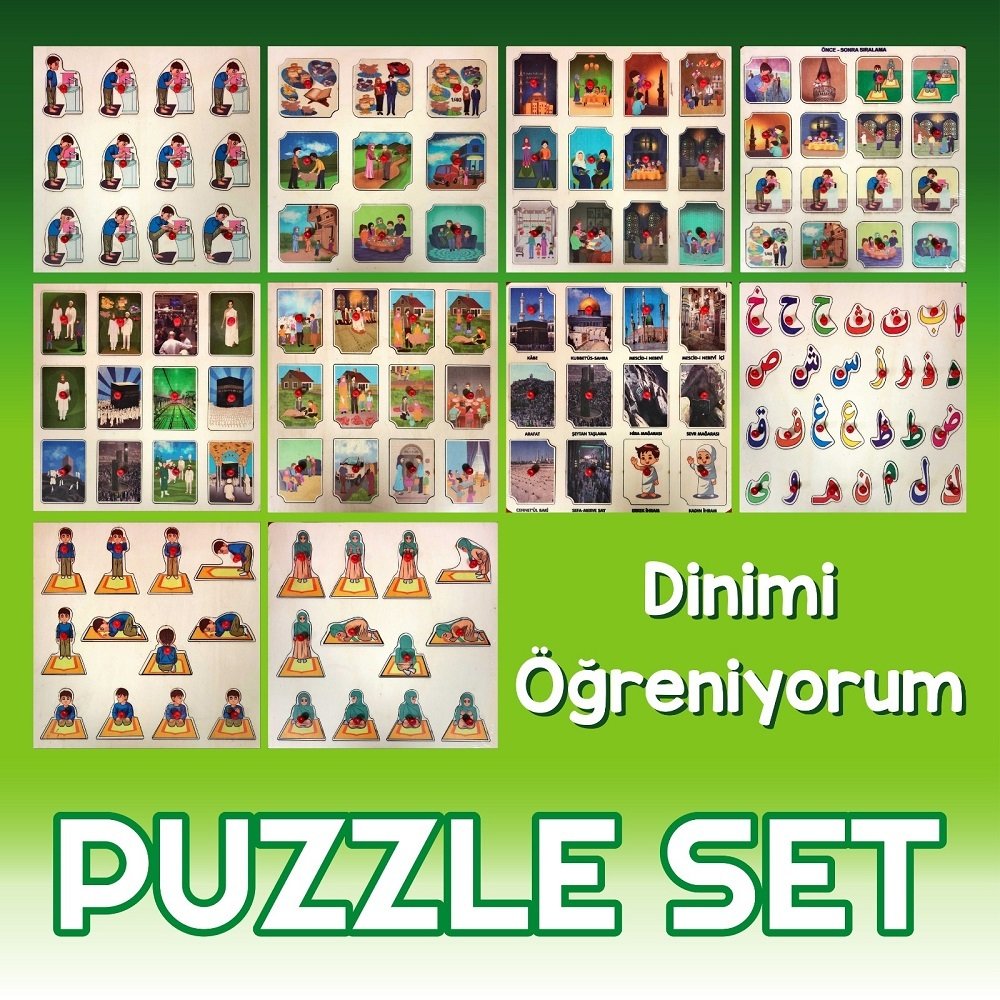 dinimi-ogreniyorum-10lu-set-puzzle-1.jpg Dinimi Öğreniyorum 10'lu set puzzle - Görsel 1
