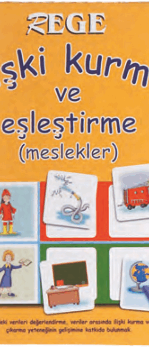 İlişki Kurma ve Eşleştirme  Meslekler