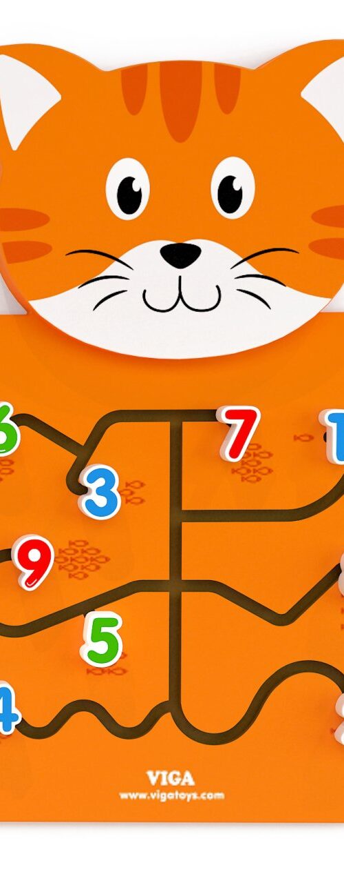 Kedi Figürlü Duvar Oyunu