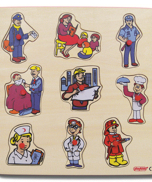 Meslekler Puzzle (30x30 cm)