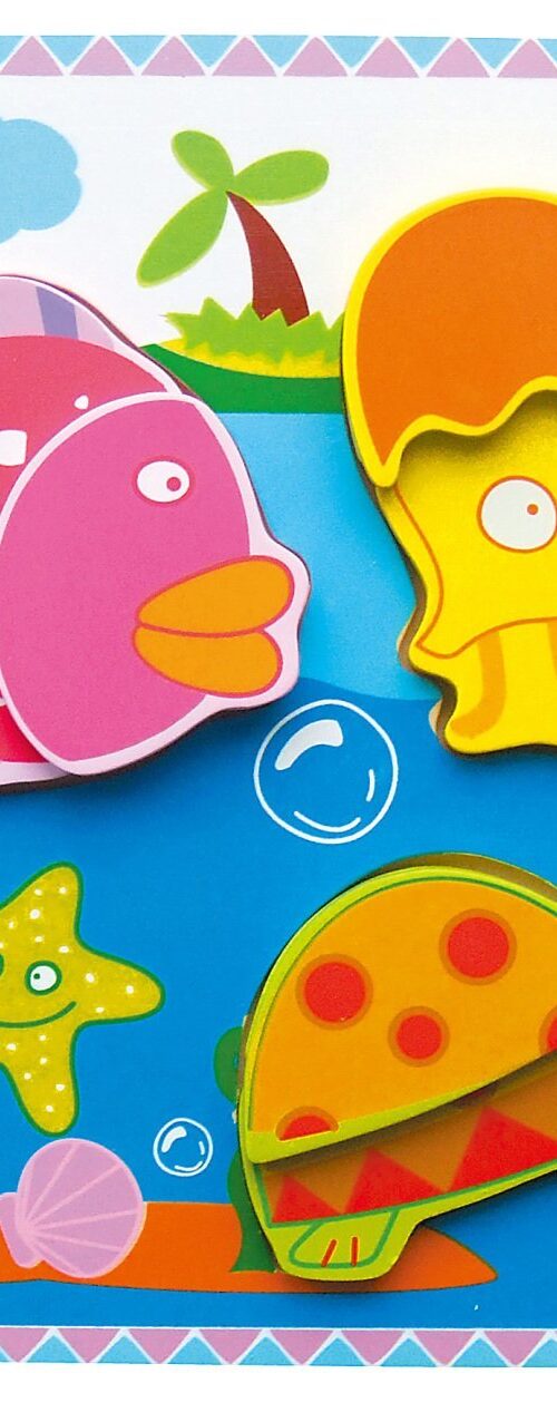 Mutlu Deniz Puzzle (3-D)