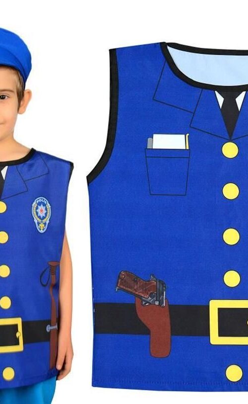 Polis Kostümü Baskılı
