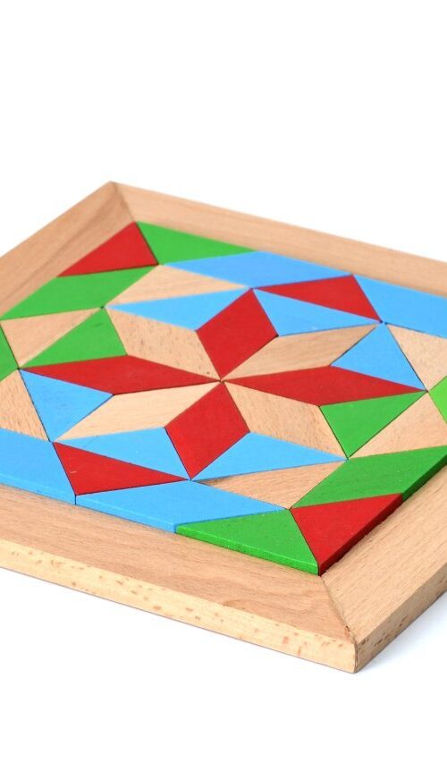 Renkli Ahşap Tangram