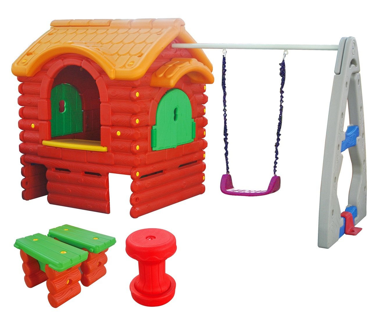 salincakli-oyun-evi-3.jpg Salıncaklı Oyun Evi - Görsel 1