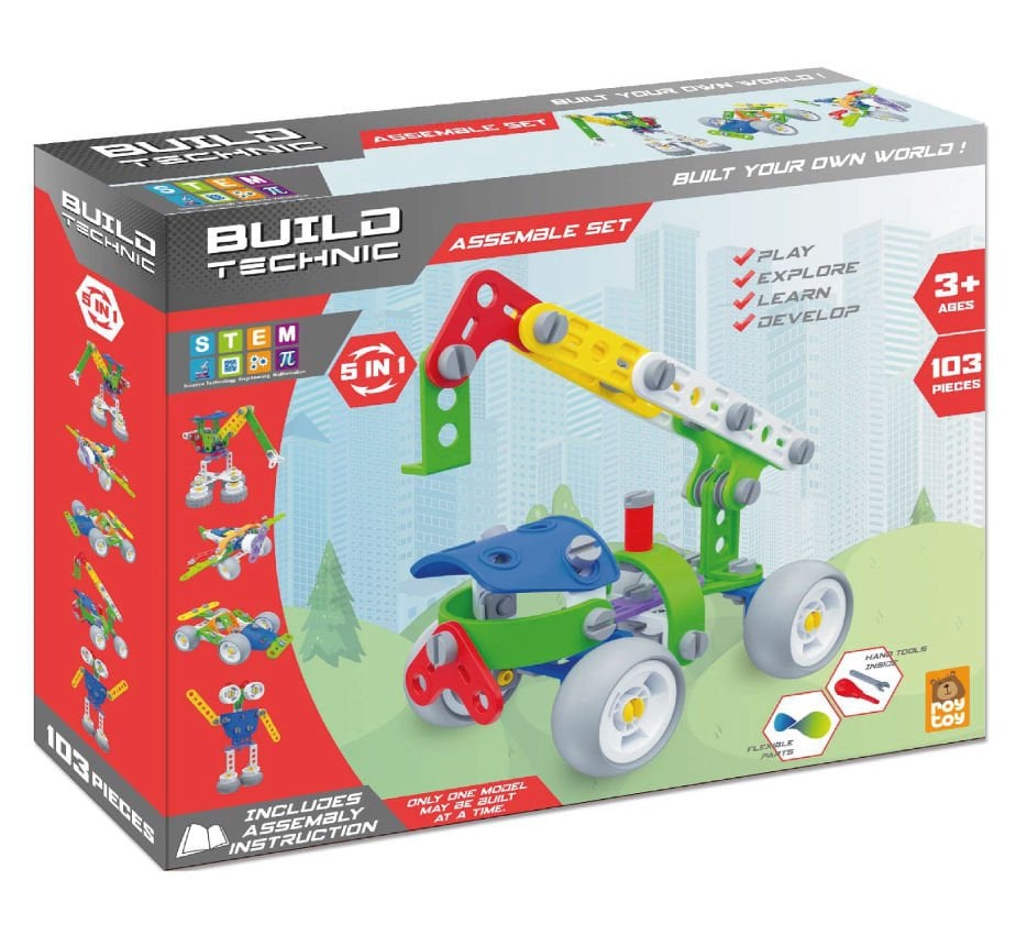 stem-sok-tak-kendin-yap-5-in-1-103-parca-1.jpg Stem Sök-Tak Kendin Yap 5 In 1 103 Parça - Görsel 1