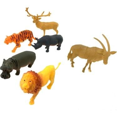 vahsi-hayvanlar-6li-set-10cm-1.jpg Vahşi Hayvanlar 6lı set 10cm - Görsel 1
